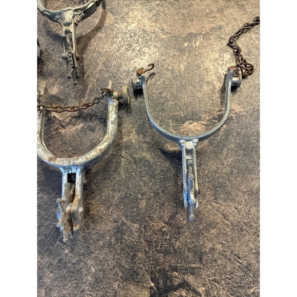 Lot If 5 Vintage Kids Spurs - Picture 8 of 13